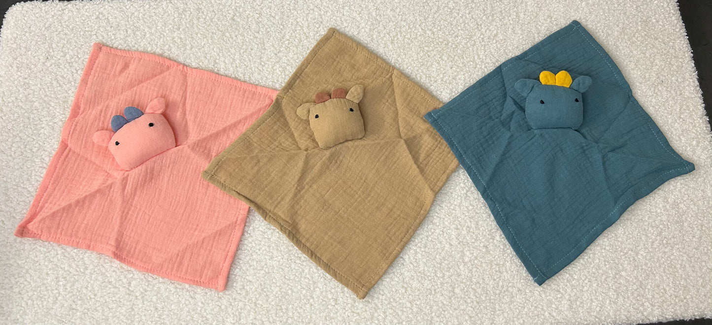 Doudou gaze de coton Niu Niu
